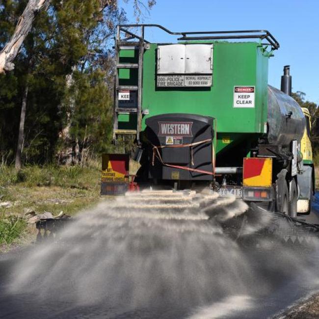 Asphalt Emulsion Spray Seals port macquarie