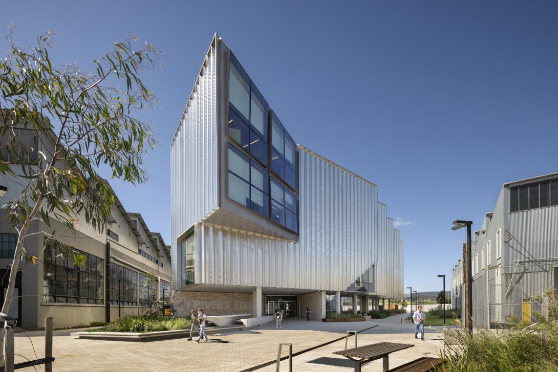 River's Edge building at University of Tasmania