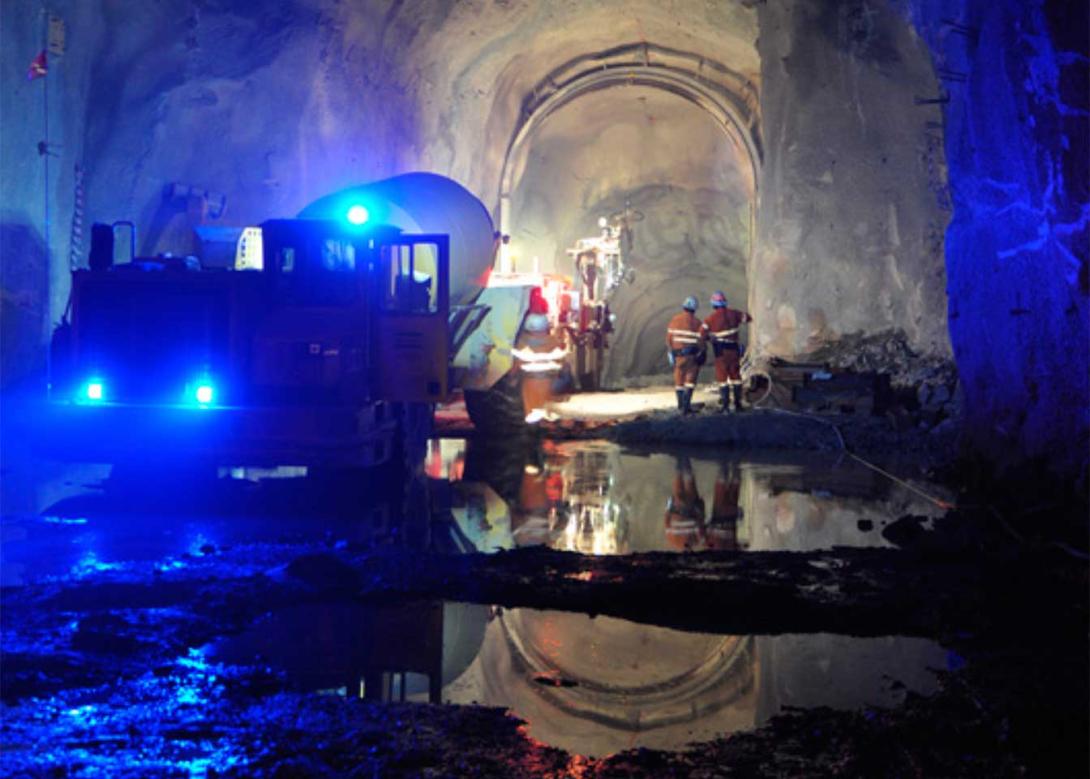 Opening of mine