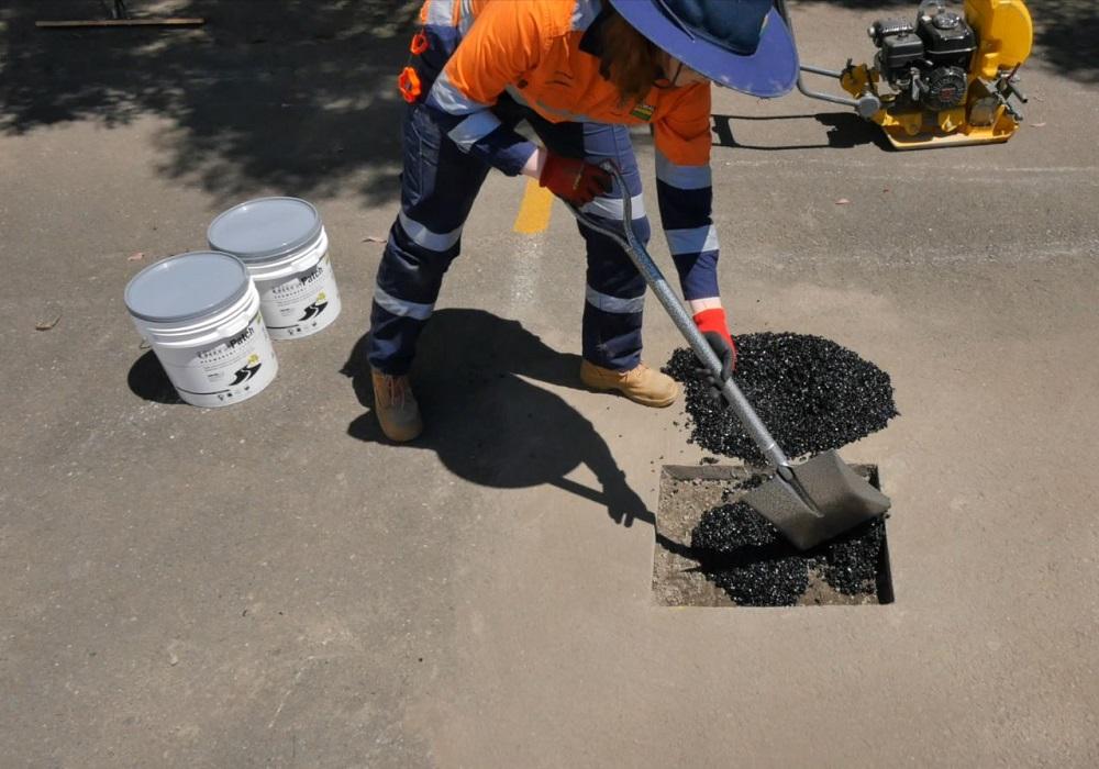 Add UltraPatch to a cleared contained surface