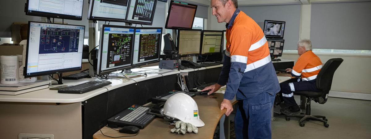 Boral Maldon Control Room