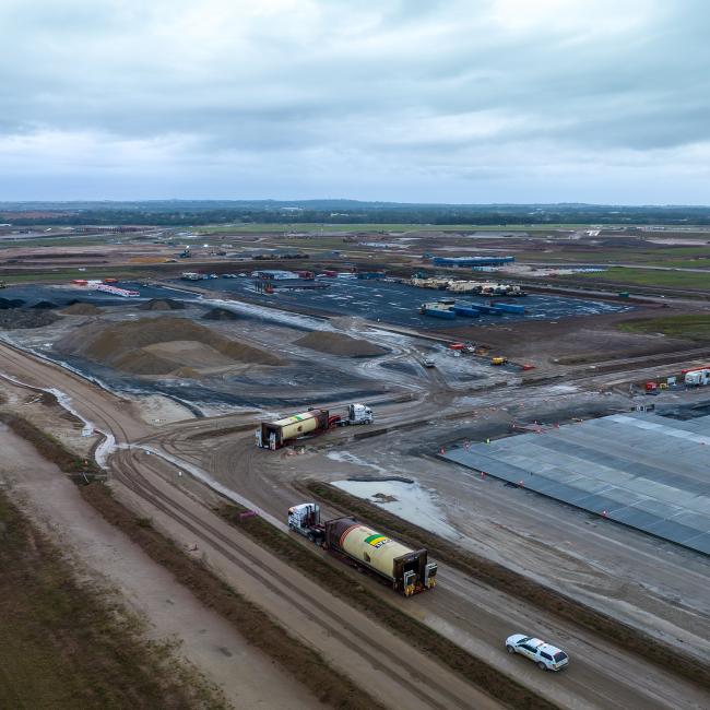 Western Sydney Airport aerial