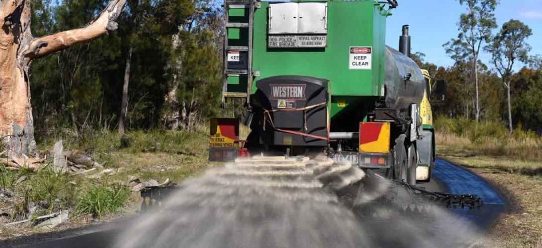 Asphalt Emulsion Spray Seals port macquarie