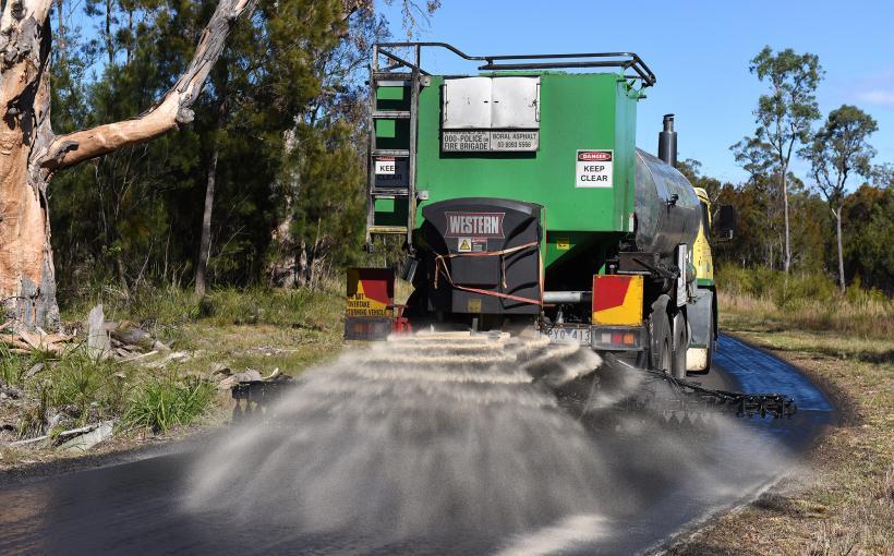 Asphalt Emulsion Spray Seals port macquarie