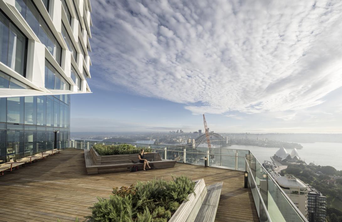 Quay Quarter Tower Sydney building edge