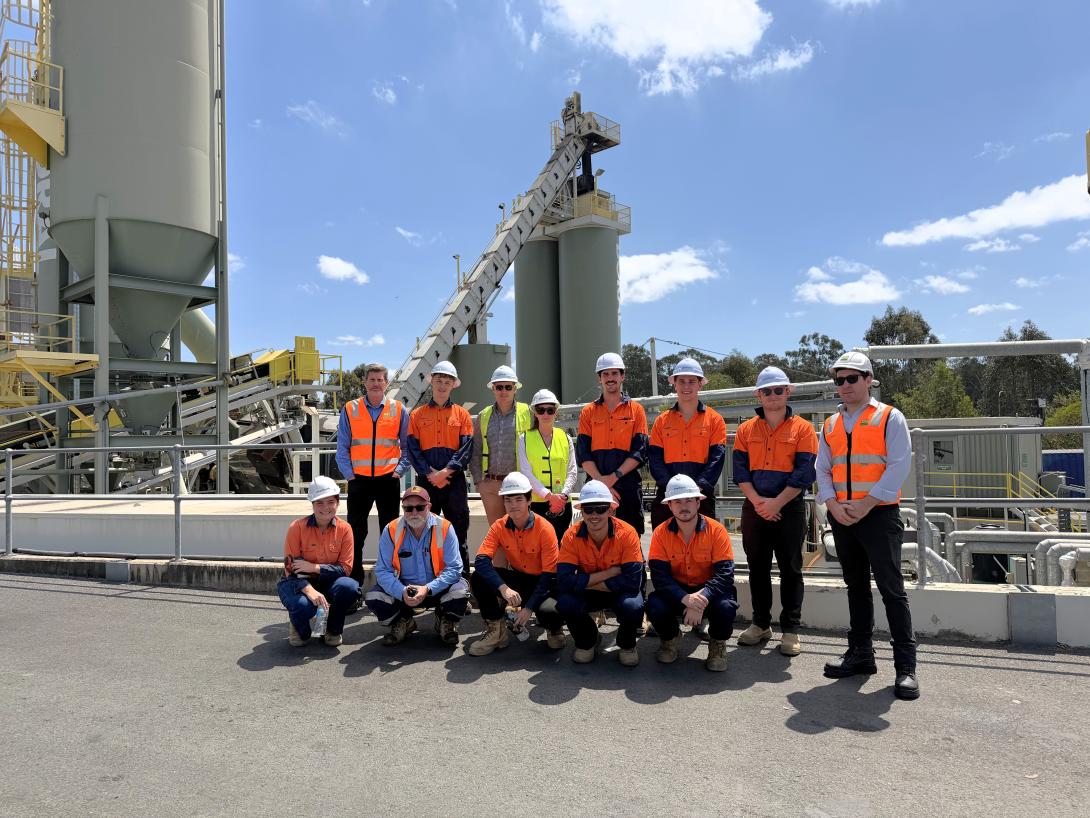Shadforth grads at Boral Ipswich Asphalt
