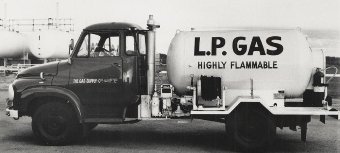 LP Gas truck